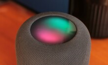 HomePod touch display