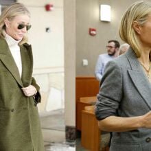 Gwyneth Paltrow appearing in court.