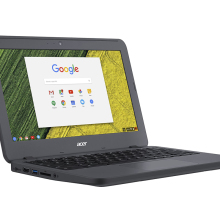 Acer Chromebook laptop in black