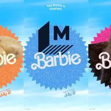 Three "This Barbie is" memes one of a potato, one of the Mashable icon, and one of a cat. 