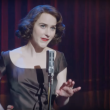 A screenshot from "The Marvelous Mrs. Maisel."