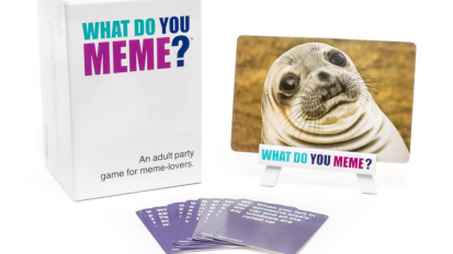 What Do You Meme? card game on a white background.