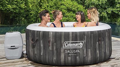 Coleman 71" x 26" Bahamas AirJet Spa Outdoor Inflatable Hot Tub